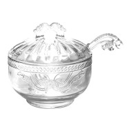 Meleira 12x11,5cm De Cristal Ecológico Com Pegador Acrílico Imperial